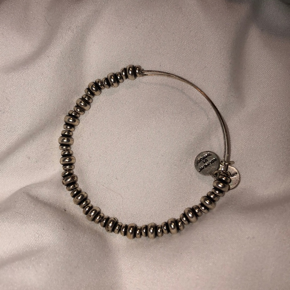 Silver bead Alex and ani bracelet